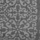 Meterware LI-A19 Barock Streifen-Anthrazit
