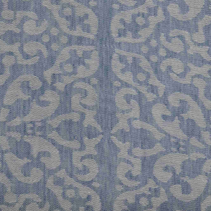 Meterware LI-A19 Barock Streifen-Azzurro