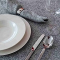 Artikel 16 - Farbe Anthrazit -Tischdecke aus 100% Leinen.