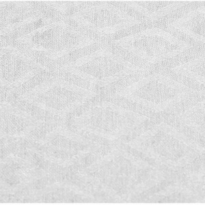 Meterware LI-A33 Rhomben-Offwhite