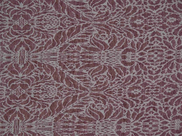 Design 26 Indian Floral Bordeaux