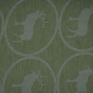 Design 22 Hirsch im Kreis Jade