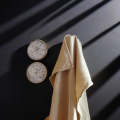 Saunatuch Pikee-Fischgrat aus Biobaumwolle - 70x180cm