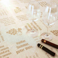 Tischdecke Weinlese - Farbe Weiss