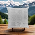 Kissenbezug aus Halbleinen (50% Leinen + 50% Bio-Baumwolle) | Genre: Wein - Zitate | Farbe: Weiss | Alle Größen | Made in Austria!