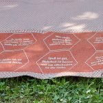 Strandtuch Julia | 100% Bio-Baumwolle | Genre: LIEBE | Farbe: Orangerot | Handtuch 65x140cm oder Liegetuch 130x200cm